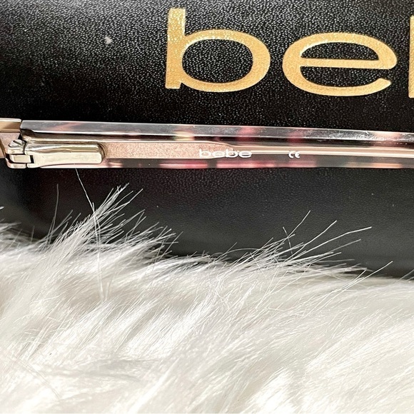 Bebe Eyeglasses Frames Eyewear Pink & Bebe Case - Picture 5 of 7